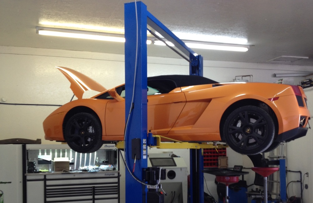 Lamborghini orange