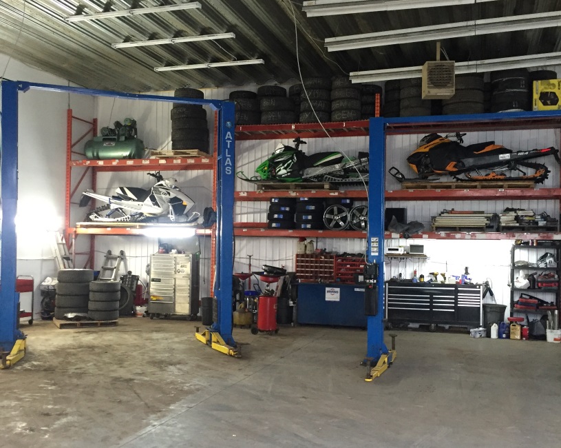 Atelier de réparation.